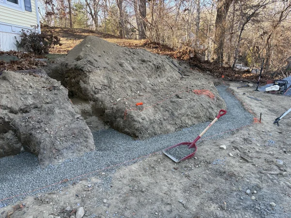 Professional foundation work and excavation by MAC Excavation & Landscape in South Shore MA