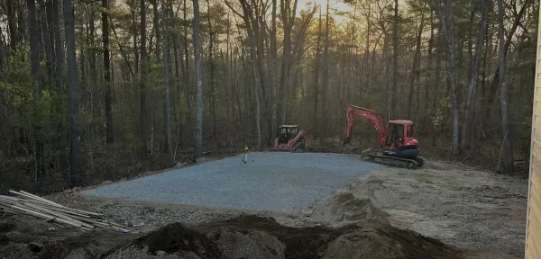 Professional excavation with modern equipment by MAC Excavation & Landscape in South Shore MA